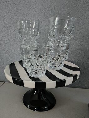 Halloween Skull Drinkware Party Witchy Vamp Goth